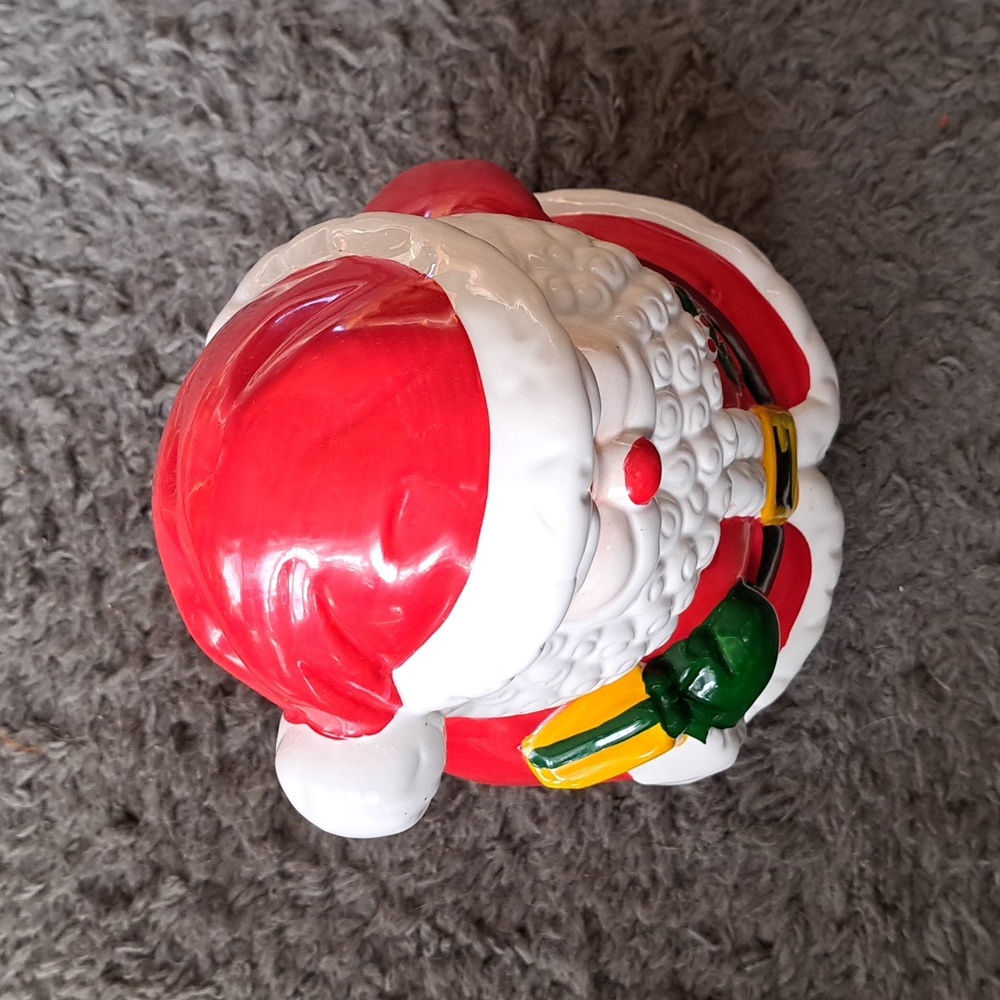 NIB Christmas Santa cookie jar - Picture 7 of 8